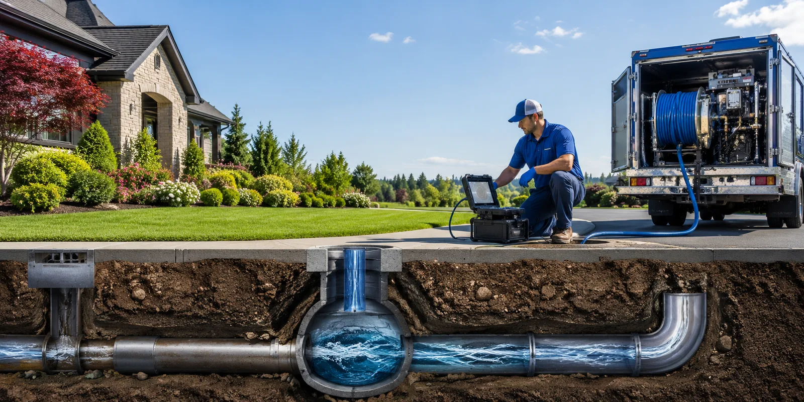 Drainage restoration information for Glenford, OH